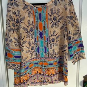 Maeve silky blouse. Size 10.